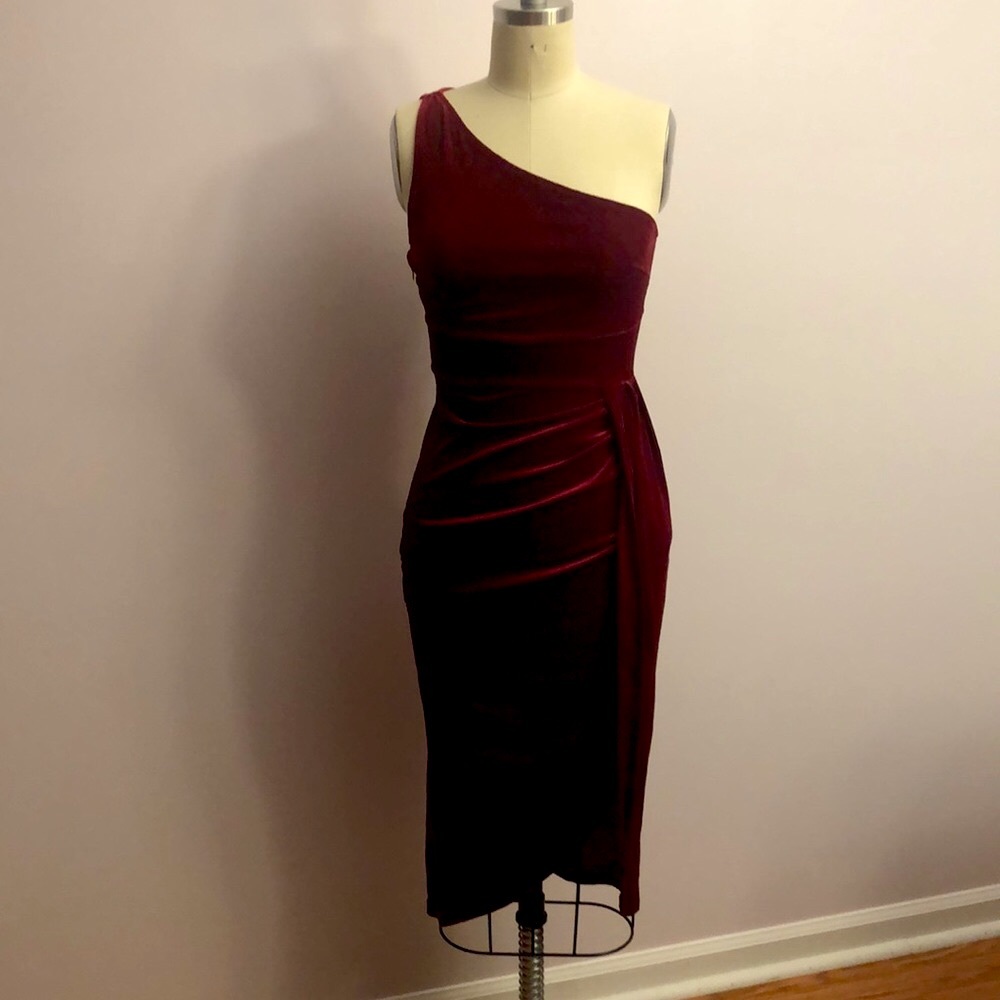 💋2/$20 Velour velvet cocktail dress